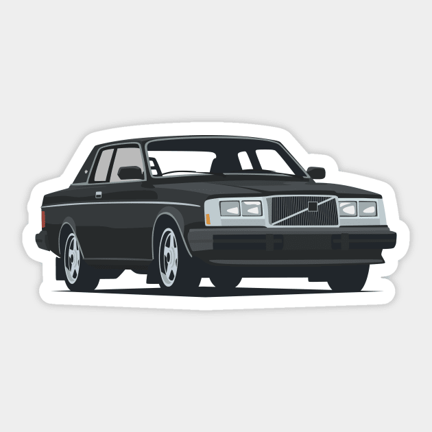 Volvo 262C Bertone Sticker by TheArchitectsGarage